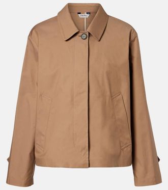 Max Mara Giacca Bambola in twill di misto cotone