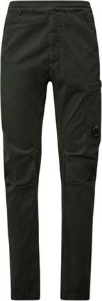C.P. Company Slim-fit broeken - Heren - Slim Fit Broeken - Groen - 2XL - Katoen - Broeken
