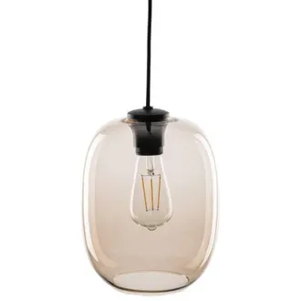 Luminosa Light Designs Tk Lighting ELIO TOPAZ 4338 Lampada Nera Moderna