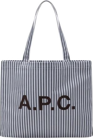A.P.C. Diane Shopping Bag - Bags - Mujer - Azul - ONE SIZE
