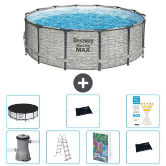 Bestway Piscina Bestway Steel Pro Max Redonda - 427x122 Cm - 8-piezas S562
