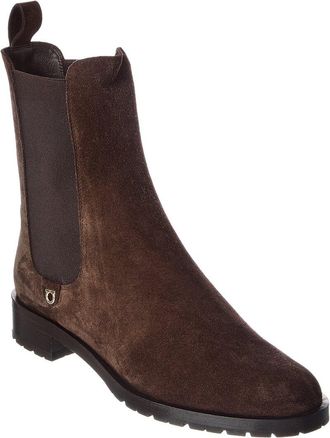 Ferragamo Suede Chelsea Boot