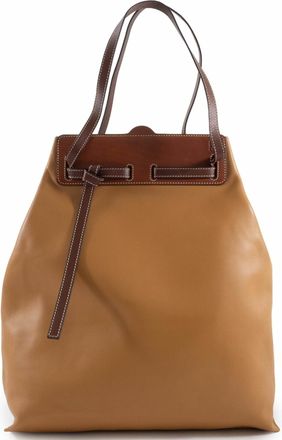 Loewe Camel Leather Tote Bag (Pre-Owned)