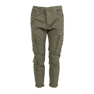 Xagon Man Hombre, Pantalones, Verde, Talla: L