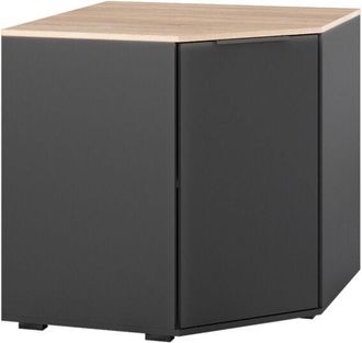 Vicco Credenza Betti, Antracite, 77.9 x 77.9 cm con 1 porta
