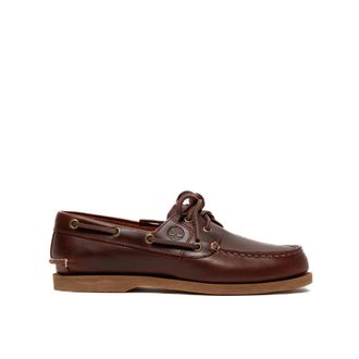 Timberland Sailor Shoes, male, Brown, Size: 5 1/2 US Classic 2-Eye Boat Shoe