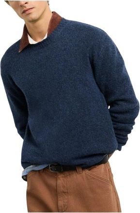 Pepe Jeans London Truien & Vesten, Heren, Blauw, XL, Wol, Deacon Crew