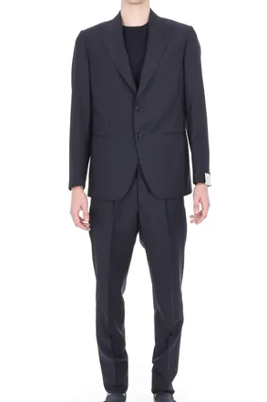Caruso Norma Wool-Mohair Tailored Suit
