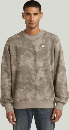 G-Star Allover Print Sweater - Meerkleurig - Heren