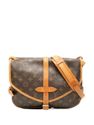 Louis Vuitton 1995 Monogram Saumur 30 crossbody bag - Brown
