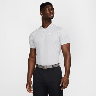 Nike Mens Dri-FIT Victory Golf Polo in Grey | DH0838-012