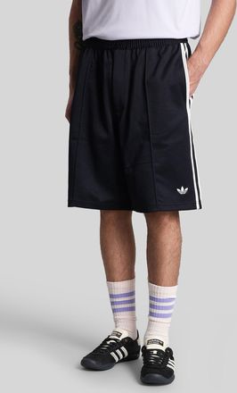 adidas Originals Twill Short Shorts In Black Polyester