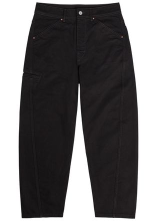Christophe Lemaire Twisted Workwear Barrel-leg Jeans - Black - 48 (IT48 / M)
