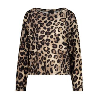 Monari Dames, Tops, Bruin, Maat: 2XL