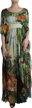 Dolce & Gabbana Maxi Kleedjes - Dames - Maxi kleedjes - Veelkleurig - 2XS - Kleedjes