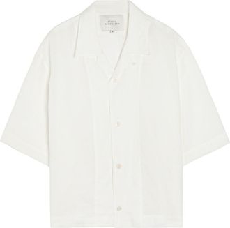 STUDIO NICHOLSON Linen Shirt - Off White - XL