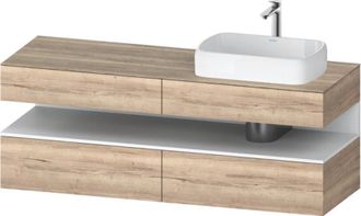 Duravit Qatego Meuble Sous-lavabo Avec Console, 2 Tiroirs, 2 - Duravit