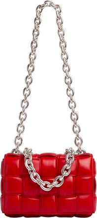 Bottega Veneta The Chain Cassette - - Bags - Donna - Rosso - ONE SIZE
