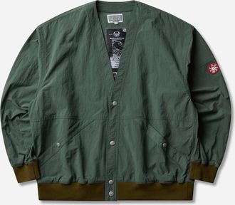 Cav Empt Men s Nylon Cardigan Green