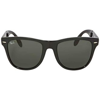 Ray-Ban Wayfarer Folding Classic Green Classic G-15 Unisex Sunglasses RB4105 601 54