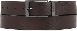 Kazar Severinoss Riem - Heren - Riemen - Zwart - 125 CM - Leer - Accessoires