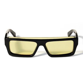 Off-white Sunglasses Ow1048 1018 Elisabeth S Black/Yellow Unisex