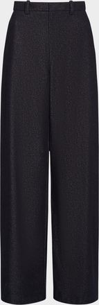 Vince High-Rise Cotton Twill Pants
