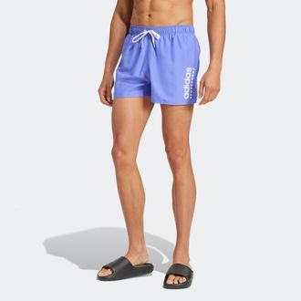 adidas Badeshorts ADIDAS PERFORMANCE Ess L Clx Vsl, Herren, Gr. S, N-Gr, blau (cobalt blau), Obermaterial: 100% Polyester, Badehosen Badeshorts