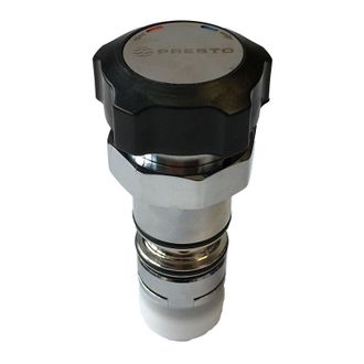 Presto Cabezal Alpa 80 Empotrado Negro 1020 - Presto