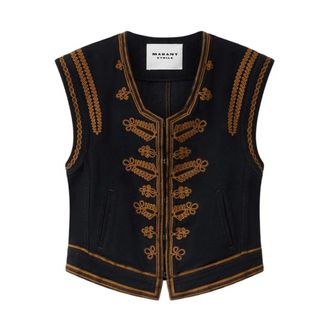 Isabel Marant Chaleco - Suits - Mujer - Negro - S