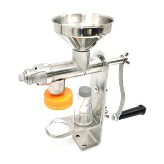 OEM Prensa Manual De Acero Inoxidable Para Extraer Aceite De Frutos Secos, Semillas, Cacahuetes Y Semillas De S&eacute;samo: Extractor De Aceite Multifuncional Y