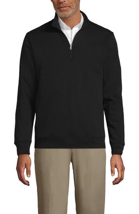 Lands End Adult Quarter Zip Sweatshirt in Black at Nordstrom, Size Xx-Small