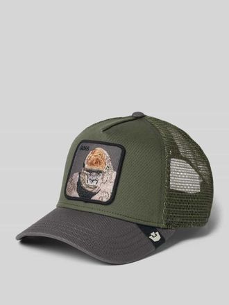 Goorin Brothers Trucker Cap mit Stitching Modell Boss in Dunkelgruen, Gr&ouml;&szlig;e 1
