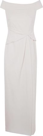 Lauren Ralph Lauren Saran Short Sleeves Gown