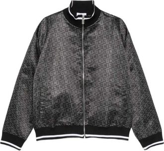 GCDS Gcds Nylon-Jacke mit Monogramm-Logo und durchgehendem Rei&szlig;verschluss