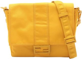 Fendi Pre-owned Fendi Medium Econyl Nylon Baguette Crossbody Unisex 9RQGQ70M2P7MHC8E