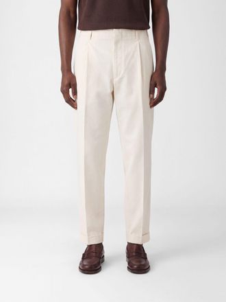 Brunello Cucinelli Pantaloni sartoriali a gamba dritta in tessuto riciclato