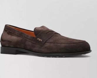 Tod's suede loafers