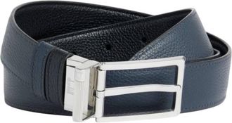 Dunhill Reversible 30mm Grain Leather Belt, Size 42