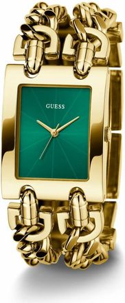 Guess Heavy Metal Horloge 28 mm Gw 0740L2 - Dames - Horloges - Groen - ONE Size - Accessoires