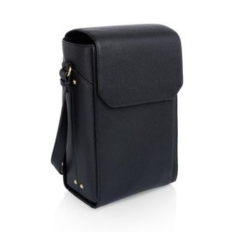 Legacy Barossa Two Bottle Leatherette Wine Tote in Black at Nordstrom