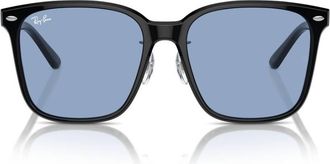 Ray-Ban Light Blue Square Unisex Sunglasses RB2206D 901/72 57