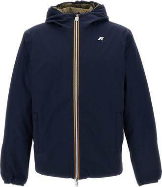 K-Way Blue / Green Jack St Warm Reversible Technical Jacket