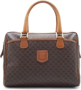 Celine Pre-owned Handbags, female, Brown, Size: ONE SIZE Pre-owned Leather handbags