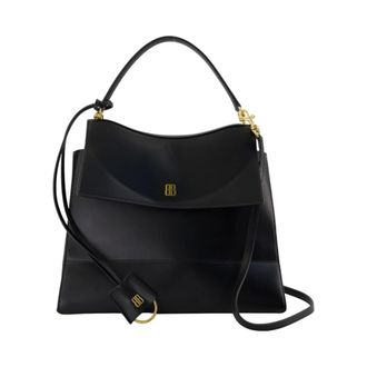 Balenciaga Bolso de mano de piel de cordero acolchado - Bags - Mujer - Negro - ONE SIZE