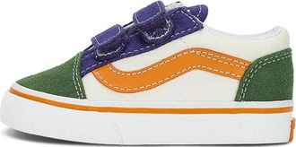 Vans (TD) Vans Old Skool V2 Tone Shoes White Multi VN0A38JN6GL