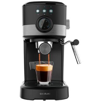 Cecotec Cecotec Cafetera Express Power Espresso 20 Pecan Pro. 1100 W, Tecnolog&iacute;a Forcearoma De 20bars, Vaporizador Orientable, Brazo Doble, Bandeja Calienta T