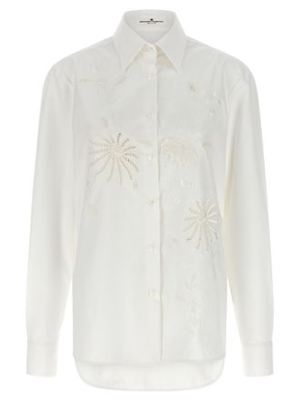 Ermanno Scervino White Cotton Womens Blouse