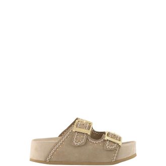 Colors Of California Dames, Schoenen, Beige, Maat: 39 EU Leer