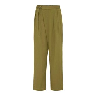 Ichi Leslie Trouser - Trousers - Mujer - Verde - 2XL
